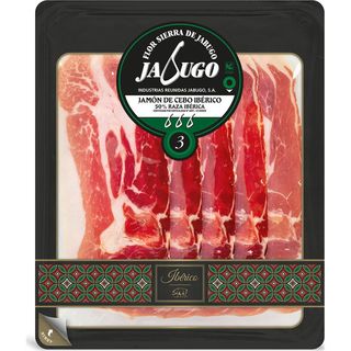 Jamón de Cebo Ibérico 50% Lonchas, Paquete 90 g
