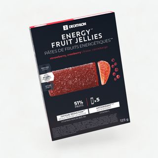 Pasta De Frutas Energética Fresa Arándanos Rojos Acerola 5X25 G Talla Única .