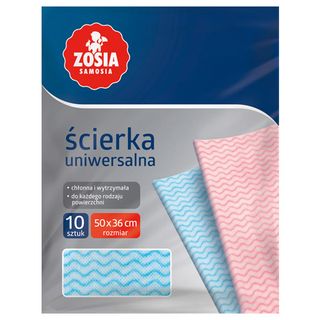 Zosia Samosia Ścierka uniwersalna 50x36 cm, 10 szt.