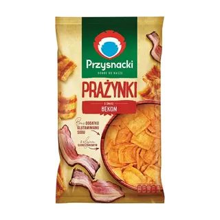 Przysnacki Prażynki bekon, 120 g