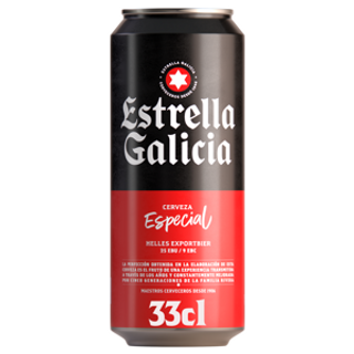 Cerveza Lata Estrella Galicia 33Cl.