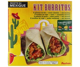 Burritos Kit Producto Alcampo 620 G.