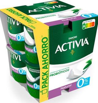 Activia Danone Natural 0% 8 Uds.