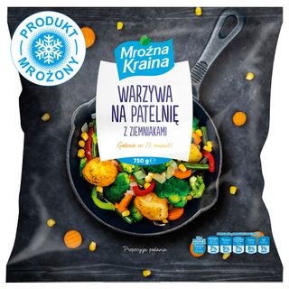 Mroźna Kraina Warzywa na patelnię z ziemniakami, 750 g