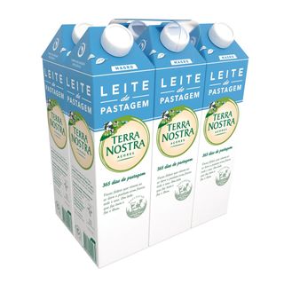 Leite de Pastagem Magro Terra Nostra (emb. 6 x 1 lt)