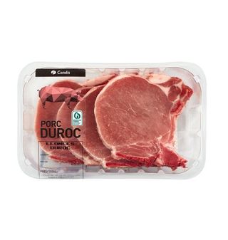 Chuletas Duroc De Cerdo Bistec 420G Aprox.