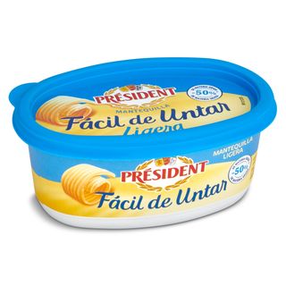 Mantequilla Ligera Fácil De Untar President Tarrina 250 G