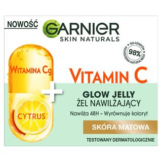 Garnier Witamina C Żel nawilżający przywracający blask