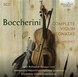 Box Set Boccherini: Complete Violin Sonatas, Vol.1 - 5 Cds (5028421966120)