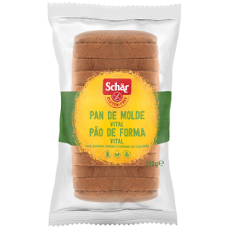 Pan De Molde Vital Sin Gluten Schär 350Gr.