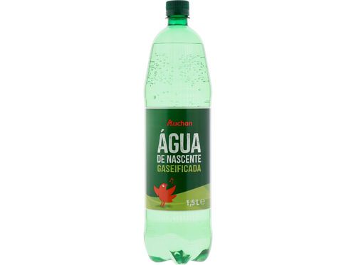 ÁGUA COM GÁS AUCHAN 1.5L