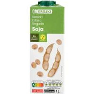 Bebida De Soja Eroski, Brik 1 L. (24637365)