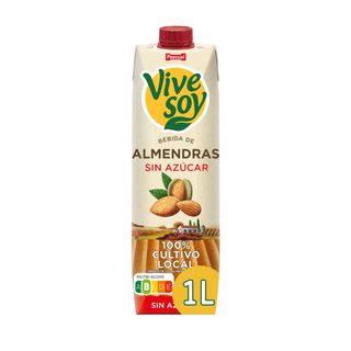 Bebida Vegetal de Amêndoa sem Açúcar Vive Soy (emb. 1 lt)