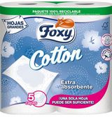 Papel Higiénico Foxy Cotton 4 Rollos