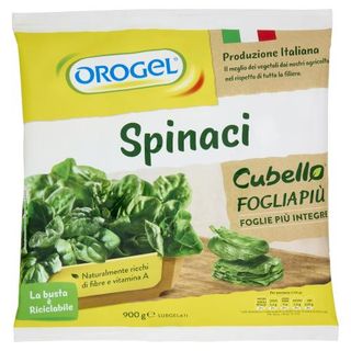 Orogel Cubello Spinaci Foglia Più Surgelati 900 g