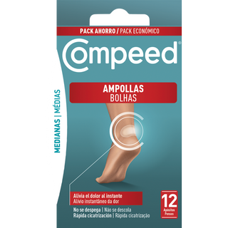 Apósitos Medianos - Compeed - 12 unidades 3663555004007