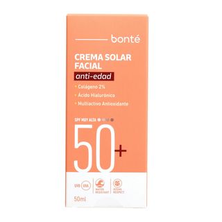 Bonté Crema Solar Facial Anti-Edad SPF50+ 50Ml (303581)