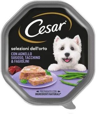 CESAR PATE' AGNELLO E TACCHINO 150G MRS5205