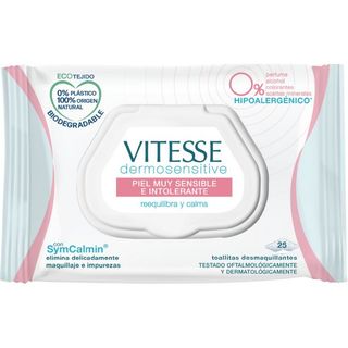 Toallitas Desmaquilladoras - Vitesse - Piel Sensible 8008970048406