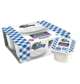Yogurt La Fageda Bífidus Desnatado 4 Uds.