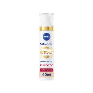 Fluido Spf 30 Anti Manchas Con Color Tono Medio 40 Ml Nivea (302395)