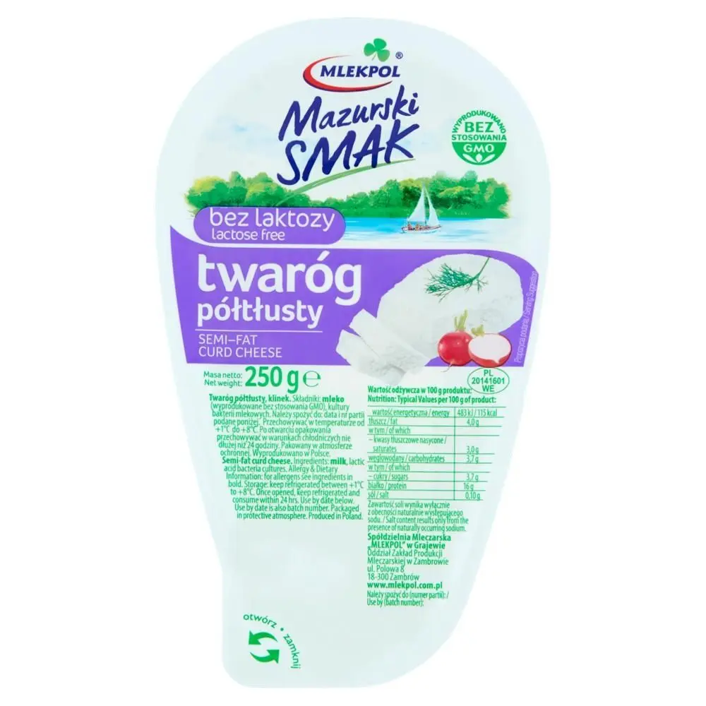 Twaróg, serek wiejski, skyr