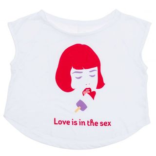 Camiseta Mujer Love is in the Sex - Lovelanders - Small - Medium 8436546634034