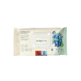Toallitas Bebe Babysmile Con Aloe Vera 72 Uds (288958)