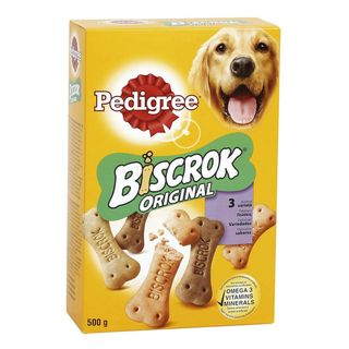 0.5 KG Pedigree Galletas Biscrok de 3 Sabores para Perros (130346)