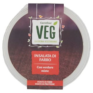 Carrefour Veg Insalata di Farro con verdure miste 200 g