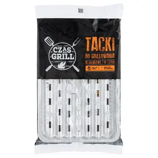 Czas Na Grill Tacki do grillowania aluminiowe 10 szt.