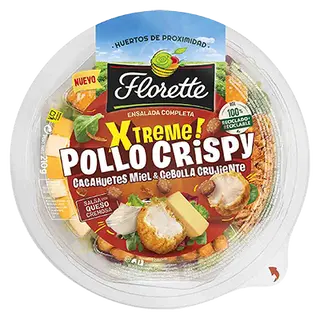 Ensalada Completa Xtreme Pollo Crispy! Florette 210 G.