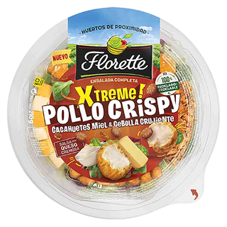 Ensalada Completa Xtreme Pollo Crispy! Florette 210 G.