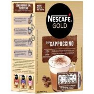 Café Capuccino Nescafé Gold Caja 10 Sobres (7099559)