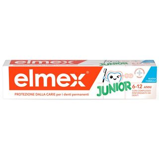 elmex dentifricio Junior bimbi, bambini 6-12 anni 75 ml