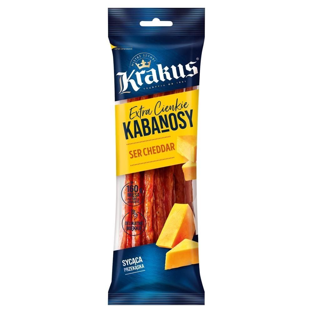 Kiełbasy suche, salami, kabanosy