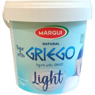 Yogur Griego Light Natural, Tarrina 1 Kg
