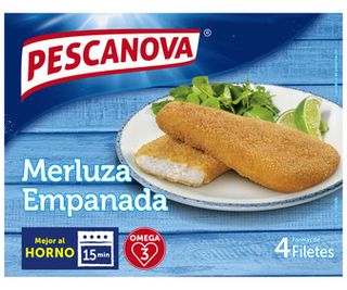 Merluza Empanada en Filetes Pescanova 4 Uds.