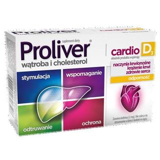 Proliver Cardio D3 30 tabletek