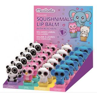 Bálsamo de Labios Llavero Squishicorns - Martinelia - Transparente 8436576506158