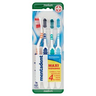 Mentadent Professional medium 4 pz
