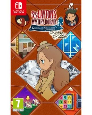 El Misterioso Viaje De Layton: Katrielle Y La Conspiración De Los Millonarios - Edición Deluxe - Nintendo Switch (0045496425555)
