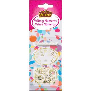 Vahiné Vela e Números de Plástico embalagem - 20607100649