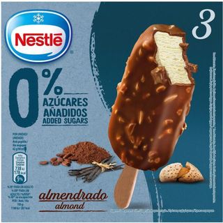 Bombón almendrado 0% azúcar añadido NESTLE, pack 3x90 ml (26602748)