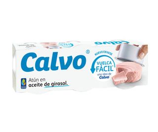 Atún en Aceite Vegetal Calvo Pack 3 Uds. X 52 G.