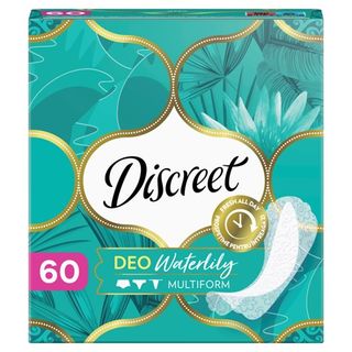 Discreet Wkładki higieniczne Deo Waterlilly Multiform, 60 szt.