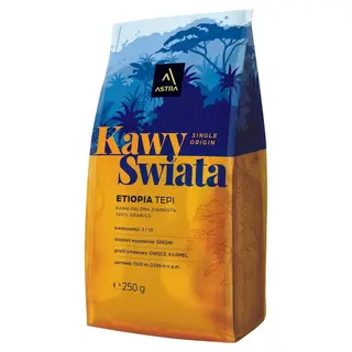 KAWA  ziarnista ASTRA etiopia 250 G