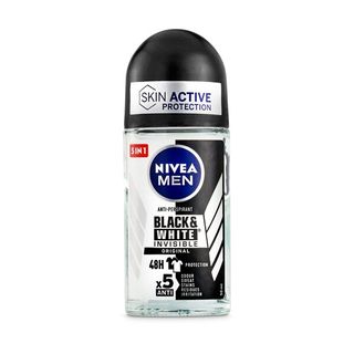 Desodorante Invisible Black&White Nivea Men Roll On 50Ml.