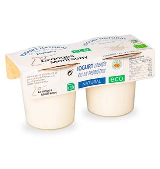 Yogur Eco Granges Montseny Natural Azucarado 2 Uds.