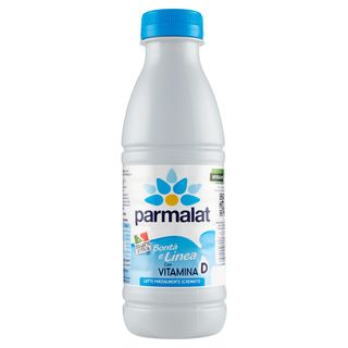 parmalat Bontà e Linea con Vitamina D Latte Parzialmente Scremato 100% Latte d'Italia 500 ml